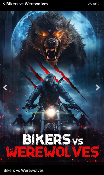 Bikers Vs Werewolf’s Poster